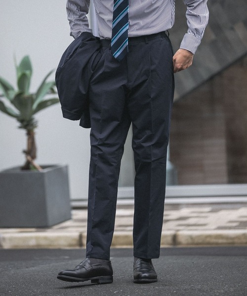 URBAN RESEARCH DOORS(アーバンリサーチドアーズ)の「LIFE STYLE TAILOR Move it アクティブパンツ(スーツパンツ・メンズ・ネイビー/ブラック・44/50/48/46)」の19枚目の写真