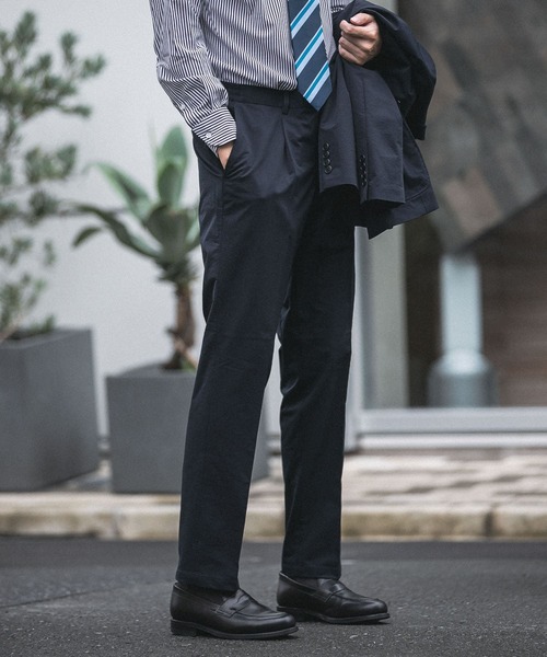 URBAN RESEARCH DOORS(アーバンリサーチドアーズ)の「LIFE STYLE TAILOR Move it アクティブパンツ(スーツパンツ・メンズ・ネイビー/ブラック・44/50/48/46)」の22枚目の写真