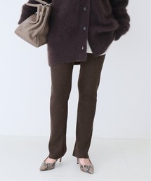 Spick & Span | ファインウール ニットリブパンツ◆(その他パンツ)