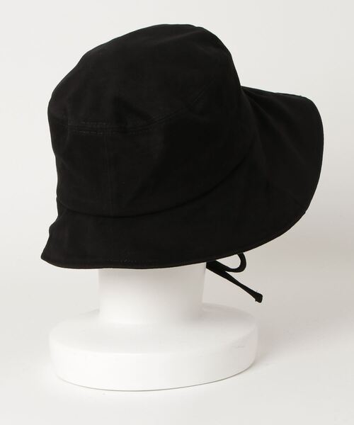 WC（ダブル シー）の「シンプルストラップハット（ハット・レディース・ブラック・FREE）」の2枚目の写真