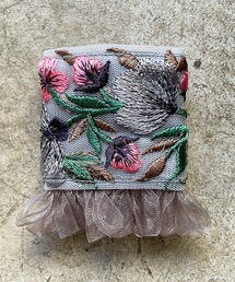 COMMON WARE（コモンウェアー）の「Zoule ゾーラ：刺繍リボン ヘアカフ　ポニーフック embroidery cuff 2（ヘアピン）」