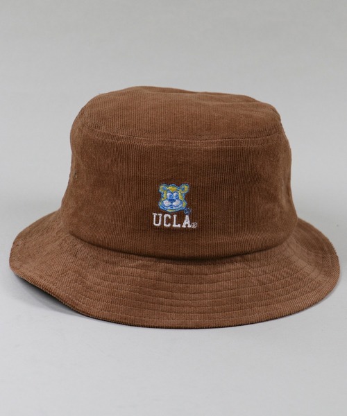 UCLA(ユーシーエルエー)の「【UCLA / カルフォルニア大学ロサンゼルス校】コーデュロイバケットハット(ハット・メンズ・ブラック/ブラウン/グリーン・ONESIZE)」の8枚目の写真