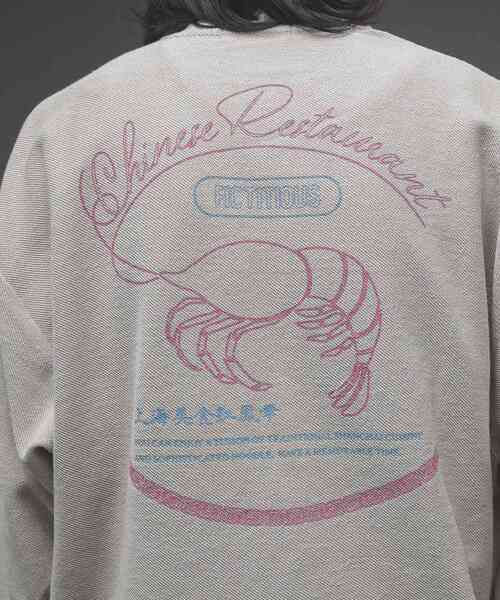 SENSE OF PLACE by URBAN RESEARCH（センスオブプレイスバイアーバンリサーチ）の「『XLサイズあり』インサイドアウトグラフィックスウェットシャツ（スウェット・メンズ・ブルー/ライトベージュ・MEDIUM/LARGE/X-LARGE）」の11枚目の写真