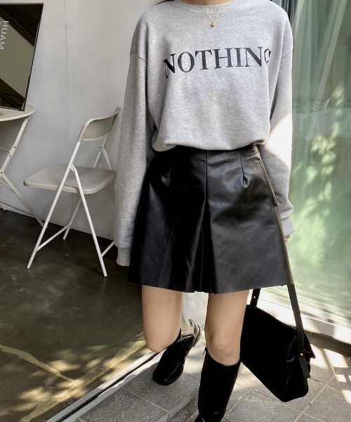 mood for a day（ムードフォーアデイ）の「mana bag / マットレザーショルダーバック（ショルダーバッグ・レディース・ブラック/クリーム・FREE）」の6枚目の写真