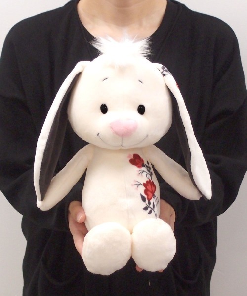 nici(ニキ)の「NICI/ぬいぐるみ ラブバニー ロマンチック クラシック 35cm(おもちゃ・レディース・ホワイト・ONE SIZE)」の2枚目の写真