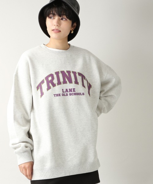 RAGEBLUE（レイジブルー）の「＜SIGNAL SPORTS＞カレッジ裏起毛スウェットクルー/254695（スウェット・メンズ・ホワイト/パープル/ネイビー/グレー/イエロー・MEDIUM/LARGE/X-LARGE）」の8枚目の写真