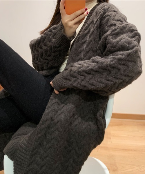 ✨美品 ロンハーマン ケーブル カーディガン スミ黒 ビンテージ加工 コンチョ ✨美品 ロンハーマン ケーブル カーディガン スミ黒 ビンテージ