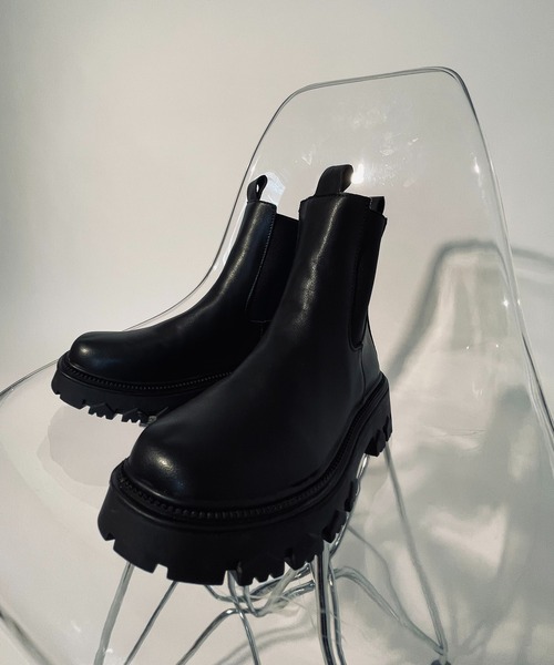 MAISON BREEZE(メゾンブリーズ)の「【MAISON BREEZE】ブリティッシュサイドゴアブーツ KNF(ブーツ・レディース・ブラック・40/38/39/35/36/37)」の11枚目の写真