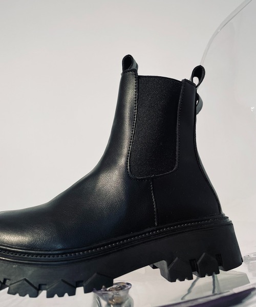 MAISON BREEZE(メゾンブリーズ)の「【MAISON BREEZE】ブリティッシュサイドゴアブーツ KNF(ブーツ・レディース・ブラック・40/38/39/35/36/37)」の9枚目の写真