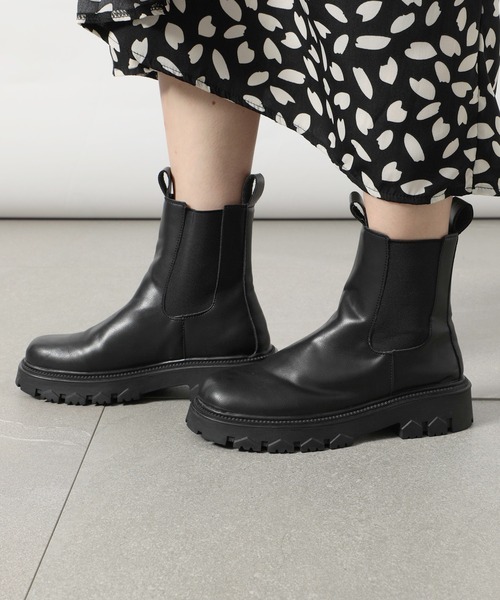 MAISON BREEZE(メゾンブリーズ)の「【MAISON BREEZE】ブリティッシュサイドゴアブーツ KNF(ブーツ・レディース・ブラック・40/38/39/35/36/37)」の14枚目の写真