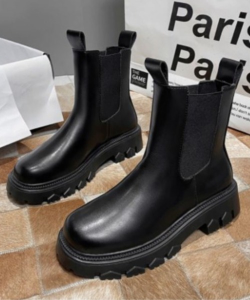 MAISON BREEZE(メゾンブリーズ)の「【MAISON BREEZE】ブリティッシュサイドゴアブーツ KNF(ブーツ・レディース・ブラック・40/38/39/35/36/37)」の20枚目の写真