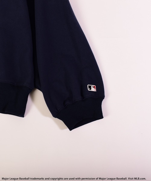 BACK TO THE FIELD（バック トゥー ザ フィールド）の「【MLB】オーバーサイズワンポイントロゴトップス（スウェット・レディース・ベージュ/ネイビー/キャメル・FREE）」の9枚目の写真