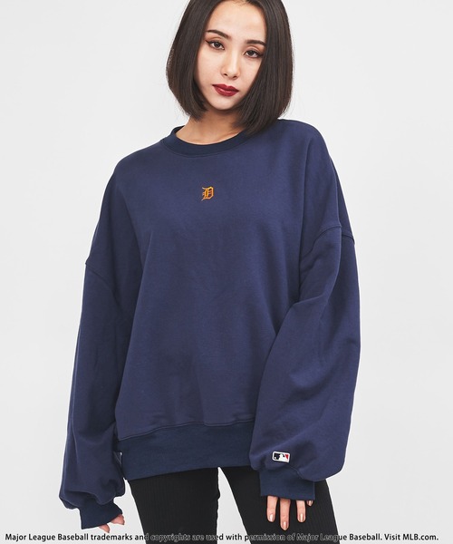 BACK TO THE FIELD（バック トゥー ザ フィールド）の「【MLB】オーバーサイズワンポイントロゴトップス（スウェット・レディース・ベージュ/ネイビー/キャメル・FREE）」の22枚目の写真