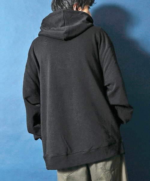 JOKER（ジョーカー）の「カレッジプリントスウェットパーカー メンズ スウェット フーディー 春服（パーカー・メンズ・チャコールグレー/ブラック/ネイビー/グレー/オフホワイト/グリーン/ホワイト系その他/ブラック系その他/杢グレー/グレー系その他/ブルー系その他・M/L）」の20枚目の写真