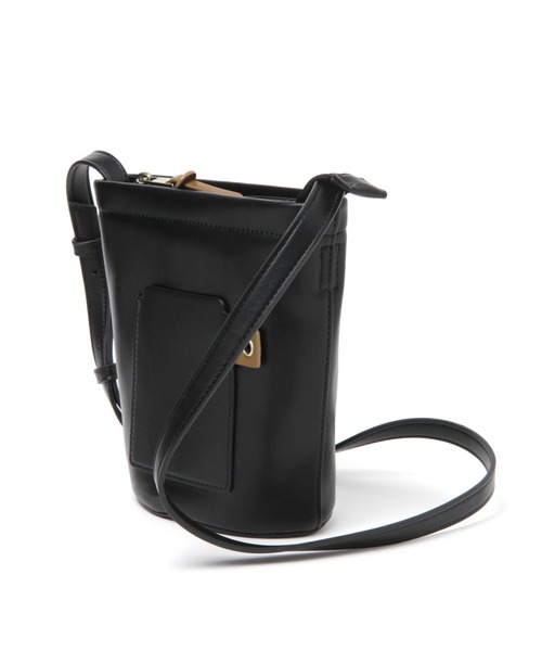 studio CLIP（スタディオクリップ）の「PUご近所ミニマムショルダーバッグ（ショルダーバッグ・レディース・ブラック/ブラウン/アイボリー/イエロー・FREE）」の7枚目の写真