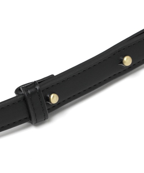 studio CLIP（スタディオクリップ）の「PUご近所ミニマムショルダーバッグ（ショルダーバッグ・レディース・ブラック/ブラウン/アイボリー/イエロー・FREE）」の16枚目の写真