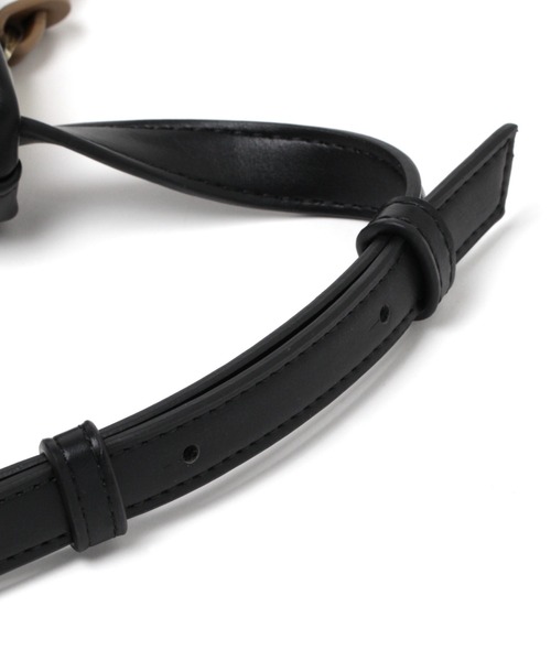 studio CLIP（スタディオクリップ）の「PUご近所ミニマムショルダーバッグ（ショルダーバッグ・レディース・ブラック/ブラウン/アイボリー/イエロー・FREE）」の17枚目の写真