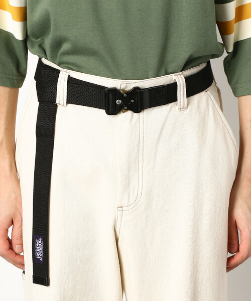 Purple&Yellow（パープルアンドイエロー）の「テープベルト（ベルト・メンズ・ホワイト/ブラック/ベージュ/キナリ・FREE）」の12枚目の写真