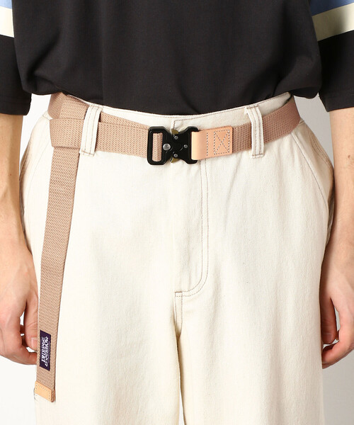Purple&Yellow（パープルアンドイエロー）の「テープベルト（ベルト・メンズ・ホワイト/ブラック/ベージュ/キナリ・FREE）」の14枚目の写真