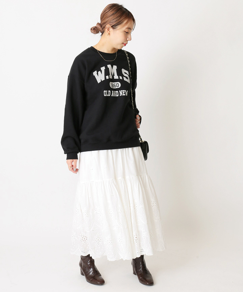 U by SPICK&SPAN(ユーバイスピックアンドスパン)の「≪追加≫カットワークレーススカート3◆(スカート・レディース・ホワイト・36/38)」の17枚目の写真