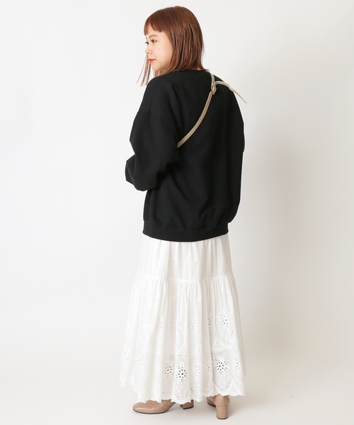 U by SPICK&SPAN(ユーバイスピックアンドスパン)の「≪追加≫カットワークレーススカート3◆(スカート・レディース・ホワイト・36/38)」の21枚目の写真