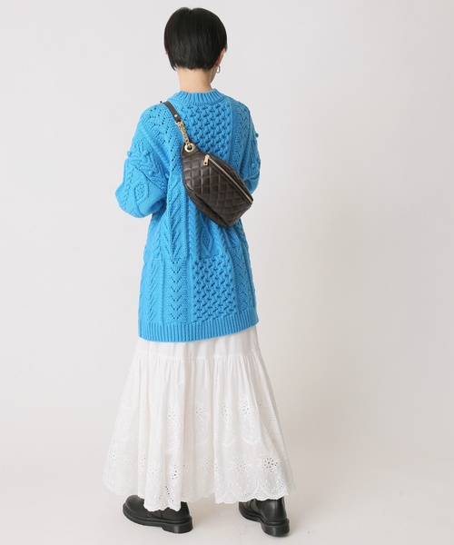 U by SPICK&SPAN(ユーバイスピックアンドスパン)の「≪追加≫カットワークレーススカート3◆(スカート・レディース・ホワイト・36/38)」の15枚目の写真