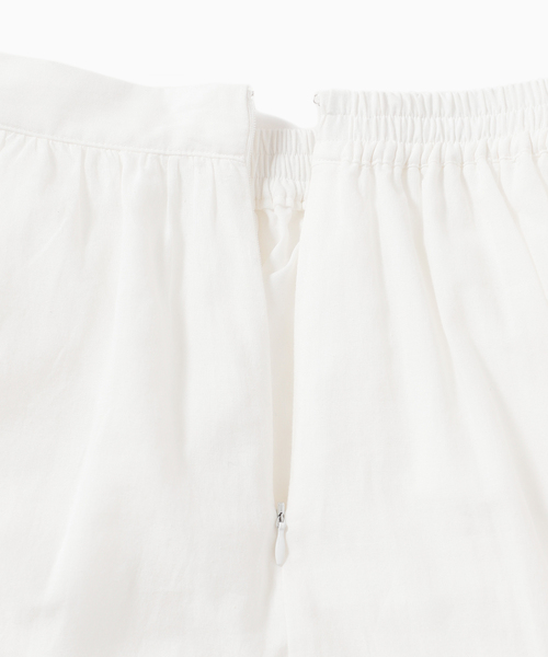 U by SPICK&SPAN(ユーバイスピックアンドスパン)の「≪追加≫カットワークレーススカート3◆(スカート・レディース・ホワイト・36/38)」の4枚目の写真