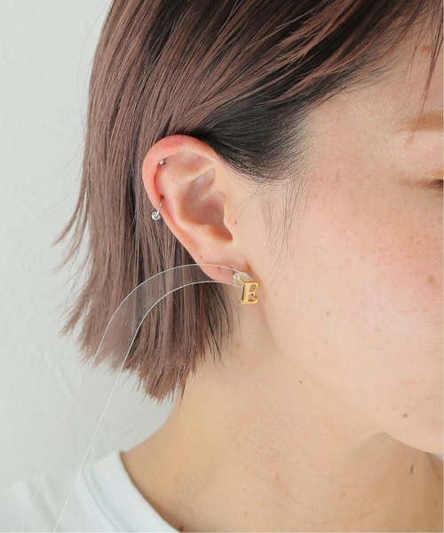 Sympathy of Soul(シンパシーオブソウル)の「【SYMPATHY OF SOUL/シンパシーオブソウル】E INTEALPIERCE:ピアス(片耳)(ピアス(片耳用)・レディース・ゴールド・FREE)」の6枚目の写真