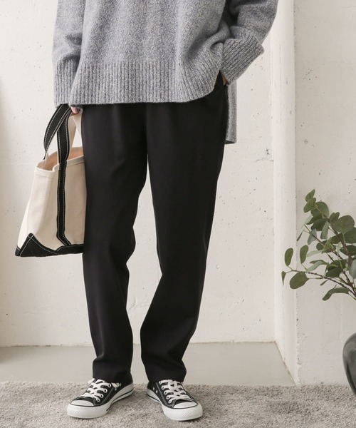 URBAN RESEARCH DOORS（アーバンリサーチドアーズ）の「ストレッチイージーパンツ（その他パンツ・レディース・チャコールグレー/ブラック/カーキ・38/36）」の5枚目の写真