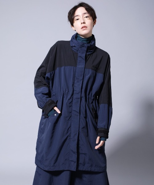 WILD THINGS（ワイルドシングス）の「【WILDTHINGS / ワイルドシングス】 SUPPLEX OVER COAT サプレックスオーバーコート（マウンテンパーカー・レディース・ネイビー系/ベージュ/ブラック・S/M）」の3枚目の写真