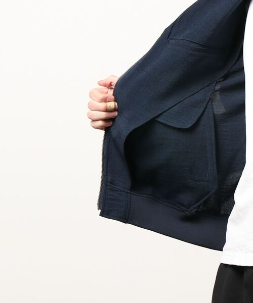 UNION STATION(ユニオンステーション)の「【セットアップ対応】【AIR LIGHT -Rugged version-】MA-1(MA-1・メンズ・ネイビー/ライトグレー/グレイッシュベージュ・M/LL/L)」の13枚目の写真