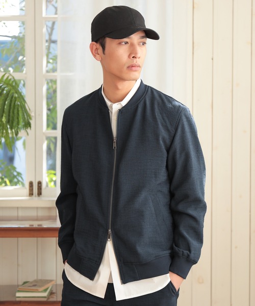 UNION STATION(ユニオンステーション)の「【セットアップ対応】【AIR LIGHT -Rugged version-】MA-1(MA-1・メンズ・ネイビー/ライトグレー/グレイッシュベージュ・M/LL/L)」の3枚目の写真