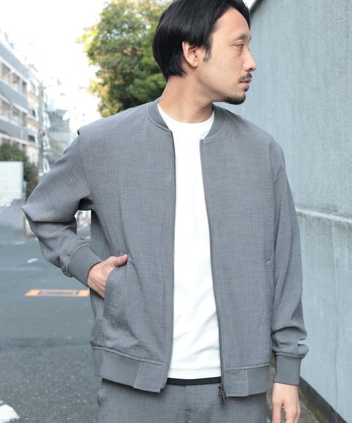 UNION STATION(ユニオンステーション)の「【セットアップ対応】【AIR LIGHT -Rugged version-】MA-1(MA-1・メンズ・ネイビー/ライトグレー/グレイッシュベージュ・M/LL/L)」の1枚目の写真