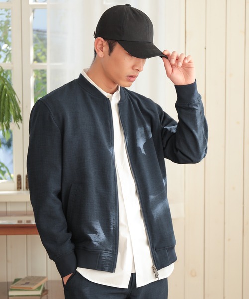 UNION STATION(ユニオンステーション)の「【セットアップ対応】【AIR LIGHT -Rugged version-】MA-1(MA-1・メンズ・ネイビー/ライトグレー/グレイッシュベージュ・M/LL/L)」の7枚目の写真