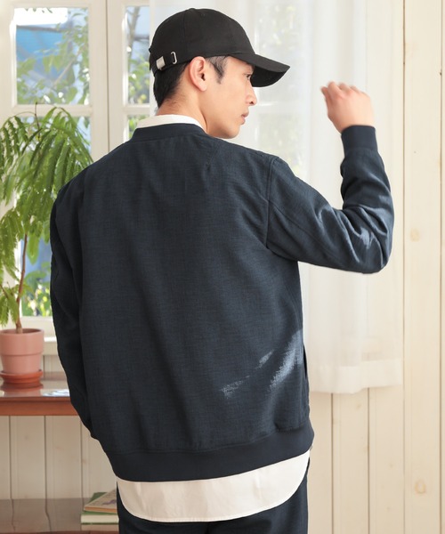 UNION STATION(ユニオンステーション)の「【セットアップ対応】【AIR LIGHT -Rugged version-】MA-1(MA-1・メンズ・ネイビー/ライトグレー/グレイッシュベージュ・M/LL/L)」の9枚目の写真