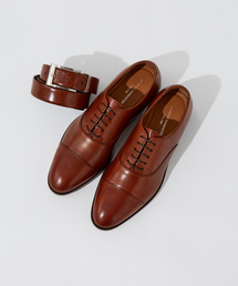 alfredoBANNISTER（アルフレッドバニスター）の「【セット購入でお得】内羽根ストレートチップ + リバーシブルベルト（ドレスシューズ）」