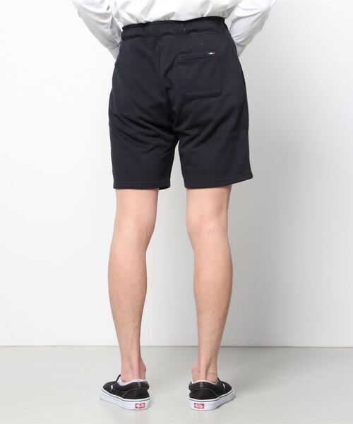 le coq sportif（ルコックスポルティフ）の「LCS エアロンスウェットハーフパンツ 裏毛 ウェア ハーフパンツ ショートパンツ ボトムス トレーニング トレーニングウェア スポーツウェア（スウェットパンツ・メンズ・ネイビー/ブラック/杢グレー・M/S/L/XL）」の5枚目の写真