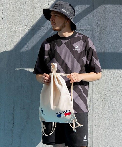 le coq sportif（ルコックスポルティフ）の「LCS エアロンスウェットハーフパンツ 裏毛 ウェア ハーフパンツ ショートパンツ ボトムス トレーニング トレーニングウェア スポーツウェア（スウェットパンツ・メンズ・ネイビー/ブラック/杢グレー・M/S/L/XL）」の22枚目の写真