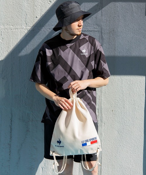 le coq sportif（ルコックスポルティフ）の「LCS エアロンスウェットハーフパンツ 裏毛 ウェア ハーフパンツ ショートパンツ ボトムス トレーニング トレーニングウェア スポーツウェア（スウェットパンツ・メンズ・ネイビー/ブラック/杢グレー・M/S/L/XL）」の21枚目の写真