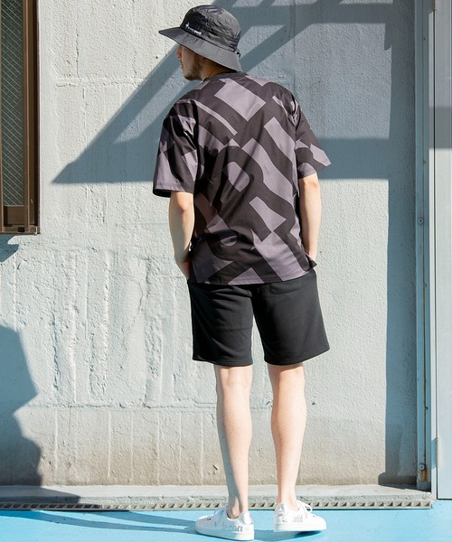le coq sportif（ルコックスポルティフ）の「LCS エアロンスウェットハーフパンツ 裏毛 ウェア ハーフパンツ ショートパンツ ボトムス トレーニング トレーニングウェア スポーツウェア（スウェットパンツ・メンズ・ネイビー/ブラック/杢グレー・M/S/L/XL）」の17枚目の写真