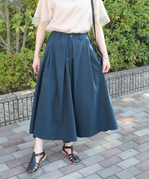SELECT LEVERY(セレクトリベリー)の「(nod)綿麻カルメンキュロット(その他パンツ・レディース・ネイビー/オレンジ/ブルー・MEDIUM/LARGE/SMALL/X-LARGE)」の8枚目の写真
