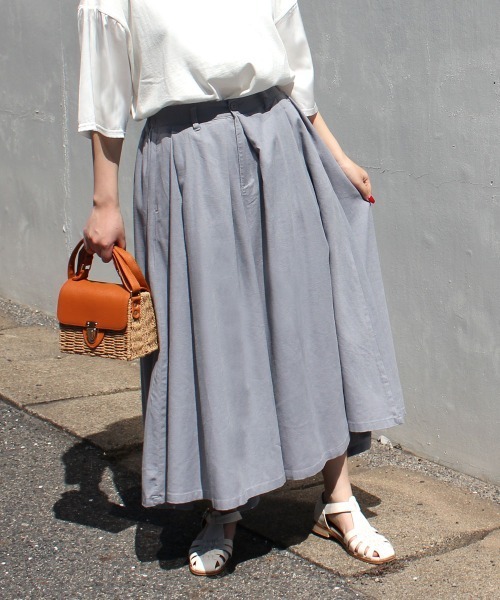 SELECT LEVERY(セレクトリベリー)の「(nod)綿麻カルメンキュロット(その他パンツ・レディース・ネイビー/オレンジ/ブルー・MEDIUM/LARGE/SMALL/X-LARGE)」の9枚目の写真