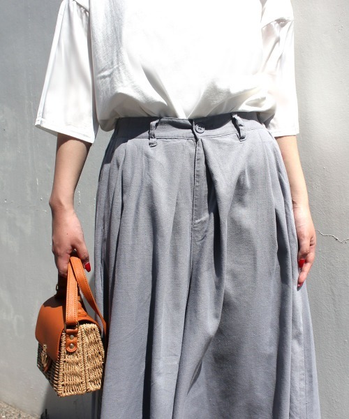 SELECT LEVERY(セレクトリベリー)の「(nod)綿麻カルメンキュロット(その他パンツ・レディース・ネイビー/オレンジ/ブルー・MEDIUM/LARGE/SMALL/X-LARGE)」の11枚目の写真