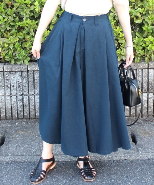 SELECT LEVERY(セレクトリベリー)の「(nod)綿麻カルメンキュロット(その他パンツ・レディース・ネイビー/オレンジ/ブルー・MEDIUM/LARGE/SMALL/X-LARGE)」の17枚目の写真