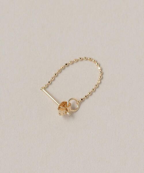 ODETTE E ODILE（オデットエオディール）の「【WEB限定】＜Malama10（マラマ）＞ 10K BチェーンHOOPピアス（ピアス（両耳用）・レディース・ゴールド・FREE）」の3枚目の写真