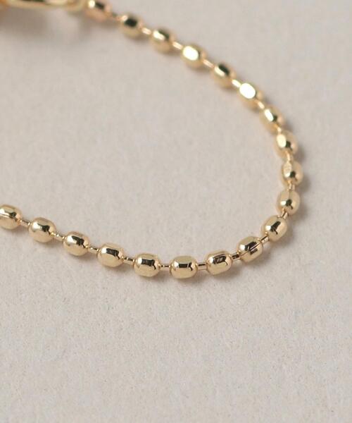 ODETTE E ODILE（オデットエオディール）の「【WEB限定】＜Malama10（マラマ）＞ 10K BチェーンHOOPピアス（ピアス（両耳用）・レディース・ゴールド・FREE）」の4枚目の写真