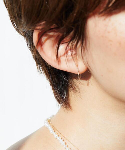 ODETTE E ODILE（オデットエオディール）の「【WEB限定】＜Malama10（マラマ）＞ 10K BチェーンHOOPピアス（ピアス（両耳用）・レディース・ゴールド・FREE）」の10枚目の写真