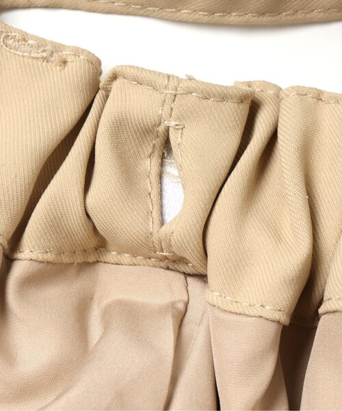 algy（アルジー）の「トレンチジャンスカ（ジャンパースカート・キッズ・ベージュ/アイボリー・XXX-SMALL/XX-SMALL/X-SMALL/SMALL/MEDIUM）」の6枚目の写真