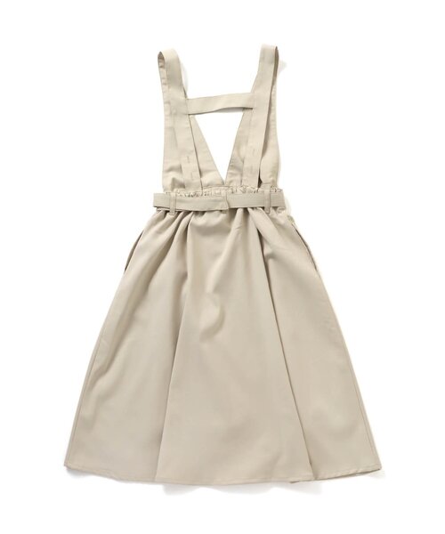 algy（アルジー）の「トレンチジャンスカ（ジャンパースカート・キッズ・ベージュ/アイボリー・XXX-SMALL/XX-SMALL/X-SMALL/SMALL/MEDIUM）」の9枚目の写真