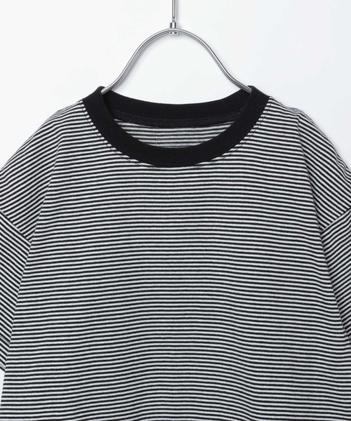 キッドページ セール】キッズ/ヘビロッTEEボーダー半袖/269167（Tシャツ